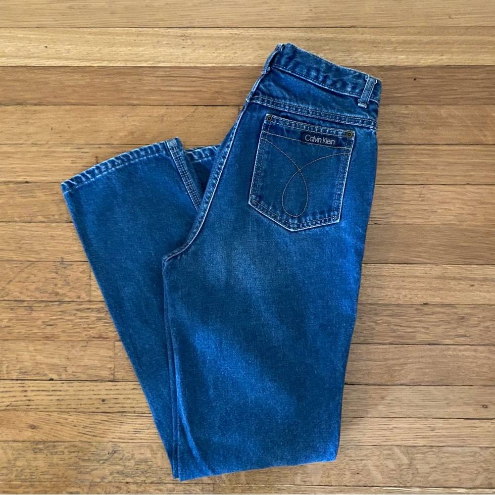 Vintage Calvin Klein Straight Leg Jeans 25/26